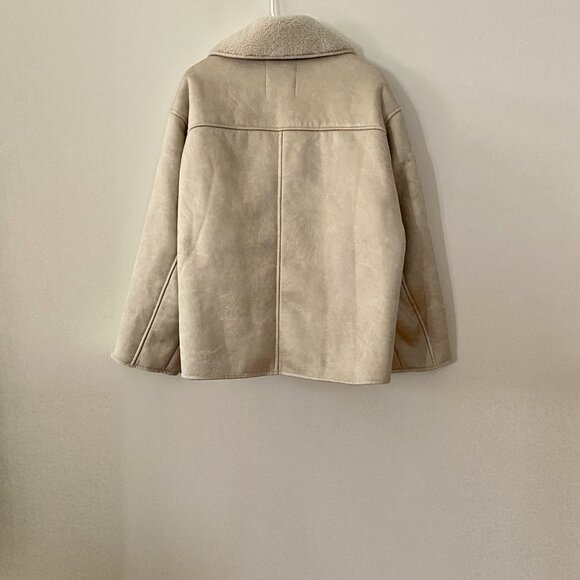 Zara ZW Collection Double-Face Jacket NWOT - Picture 11 of 16